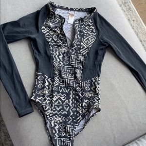 Billabong Women's Long Sleeve One Piece Swimsuit